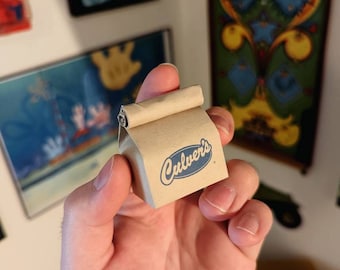 CULVERS miniature bag (KEYCHAIN + Magnet + Ornament options)