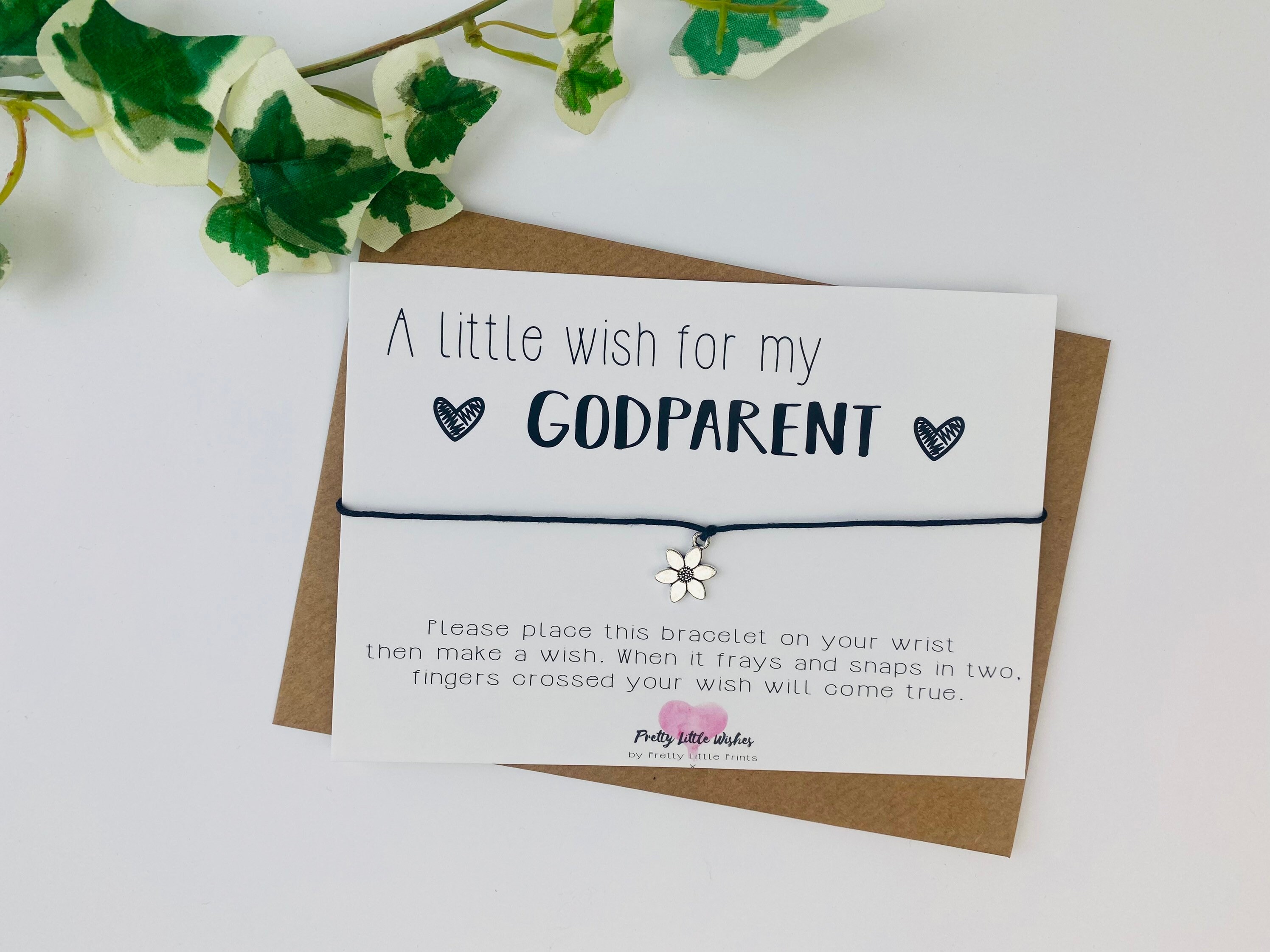Godparent bracelet hotsell