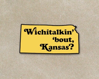 Wichitalkin 'o Kansas? Przypinka