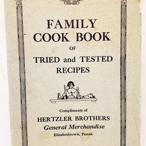 Family Cook Book of Tried and Tested Recipes