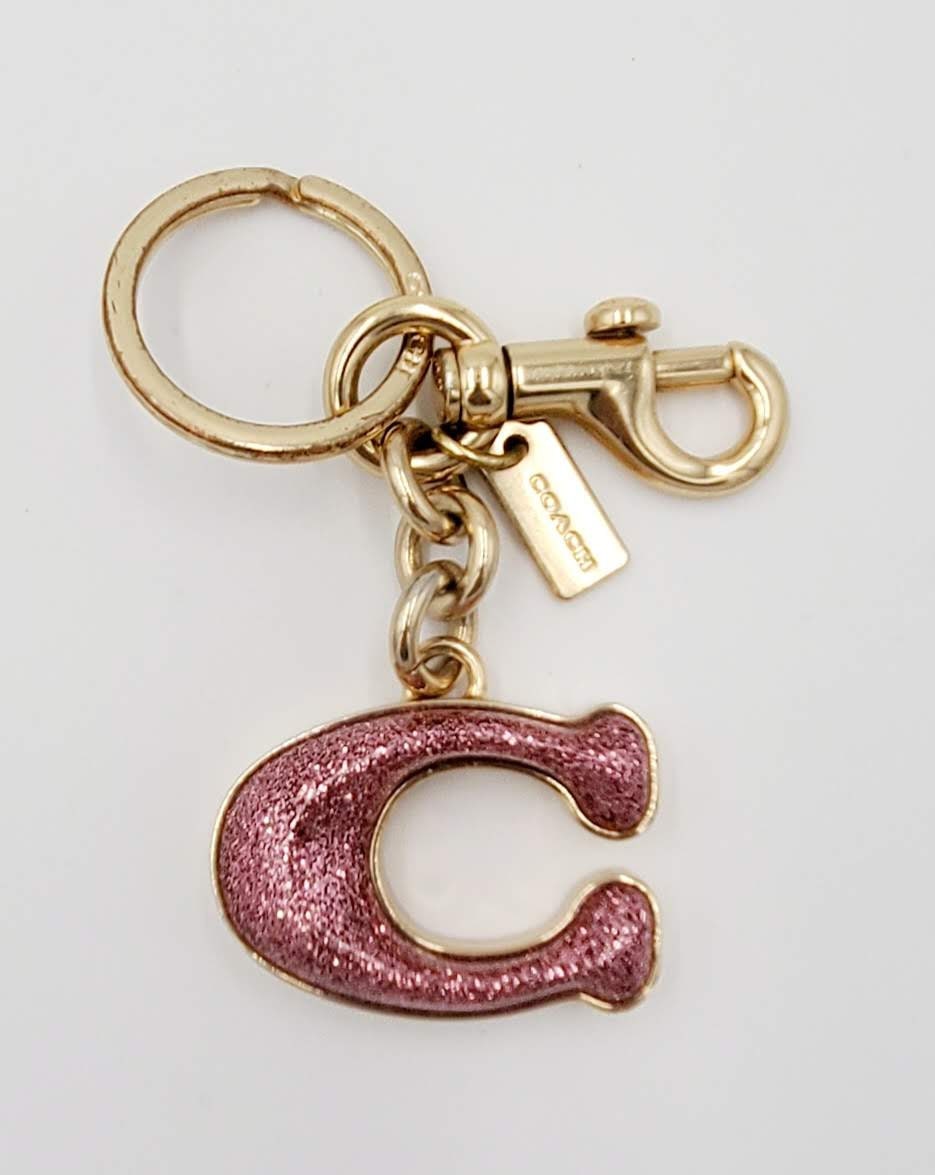 Coach, Accessories, Coach Red Glitter Cherries Keychain