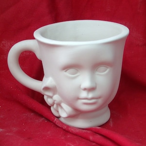 Shelby Mug Cup Bisque to Paint