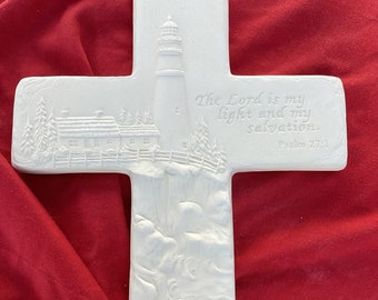 Bisque Cross Ready to Paint