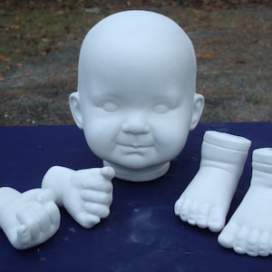 Benjamin Bisque Doll To Paint