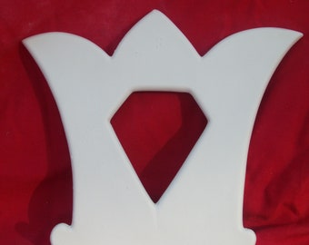 Bisque Crown Picture Frame