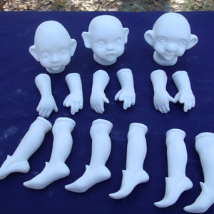 Elves Twiddle, Piddle, Fiddle Bisque to Paint - Etsy