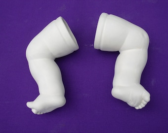 Bisque Baby Doll Legs To Paint S626