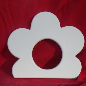 Bisque Flower Frame to Paint