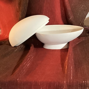 Large Bisque Egg Box Ready to paint