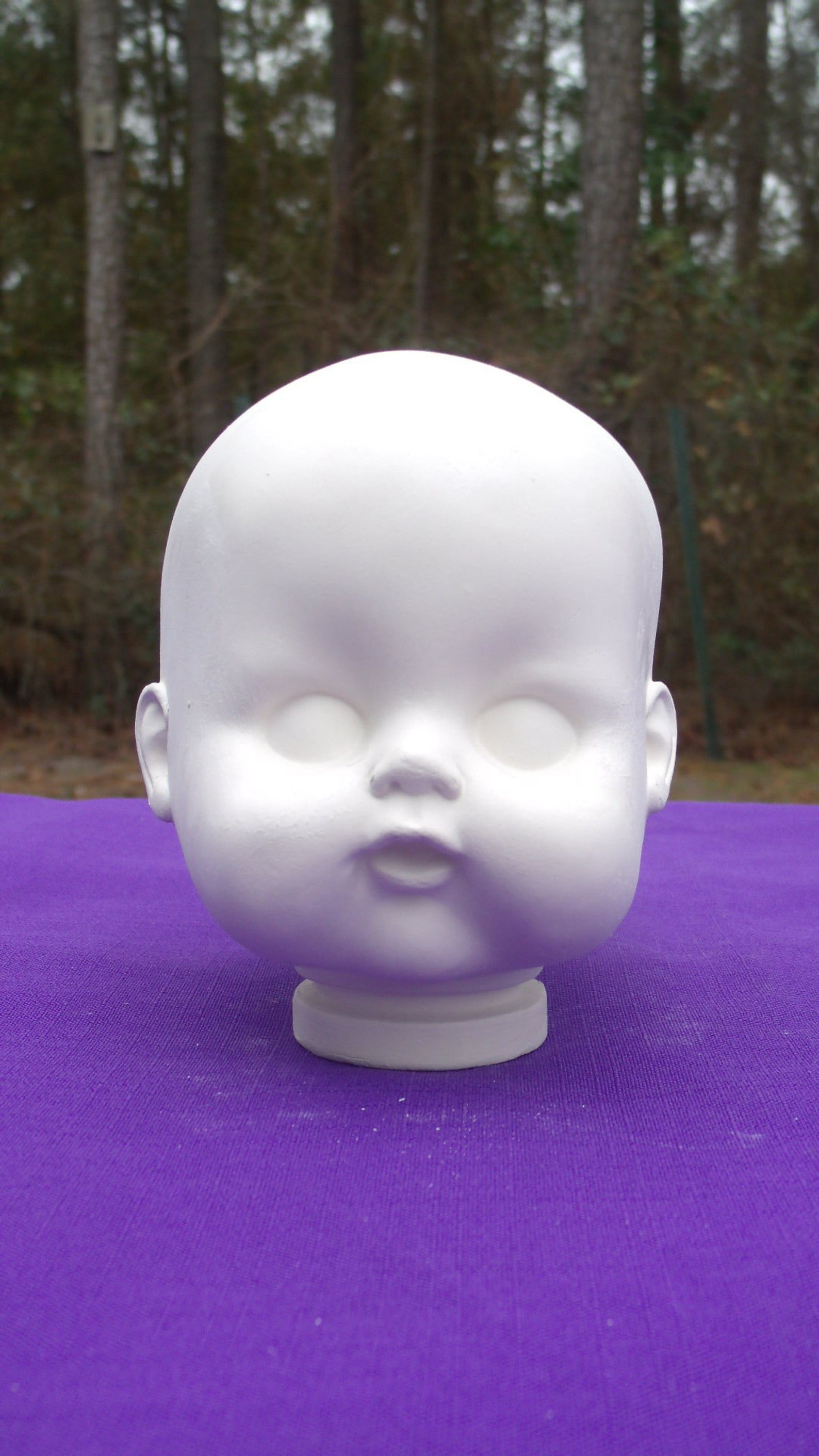 Ceramic Baby Doll Head S669 Etsy