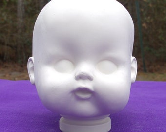 Ceramic Baby Doll Head s669