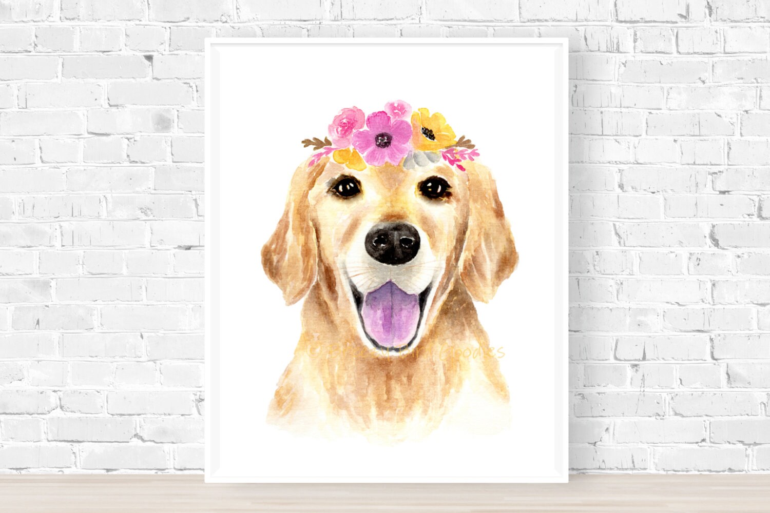 GOLDEN RETRIEVER PUPPIES GLOSSY POSTER PICTURE PHOTO PRINT dog scotland 4720