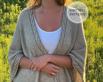 River Trail Wrap KNITTING PATTERN