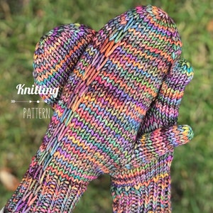 Cassiopeia Mittens and fingerless Gloves KNITTING PATTERN