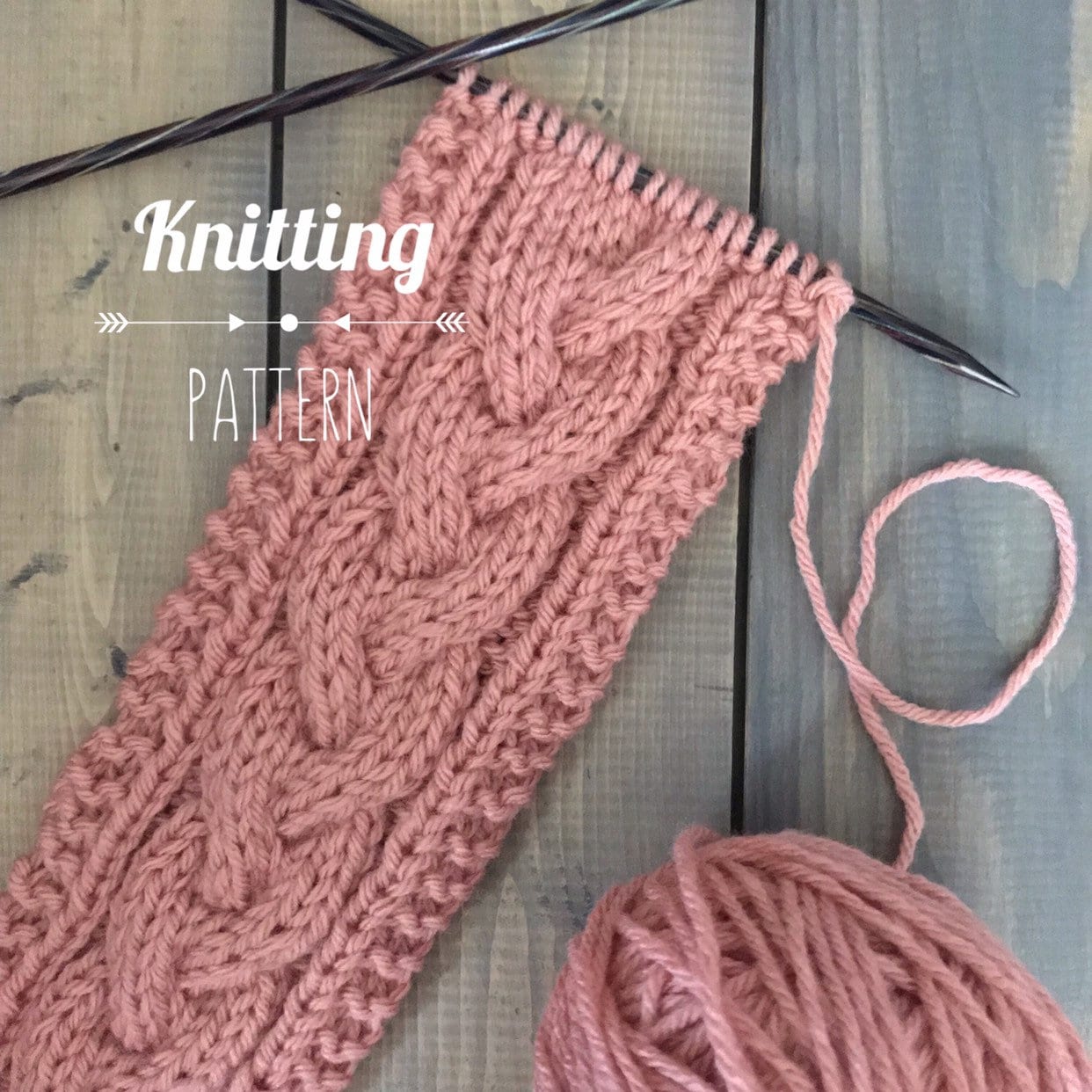 Trinity Knit Headband PATTERN Etsy UK
