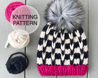Rock Lobster Beanie KNITTING PATTERN