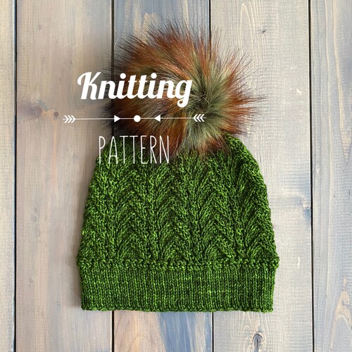 Knitting Pattern Spinnaker Beanie Cable Knit Hat Pattern Etsy