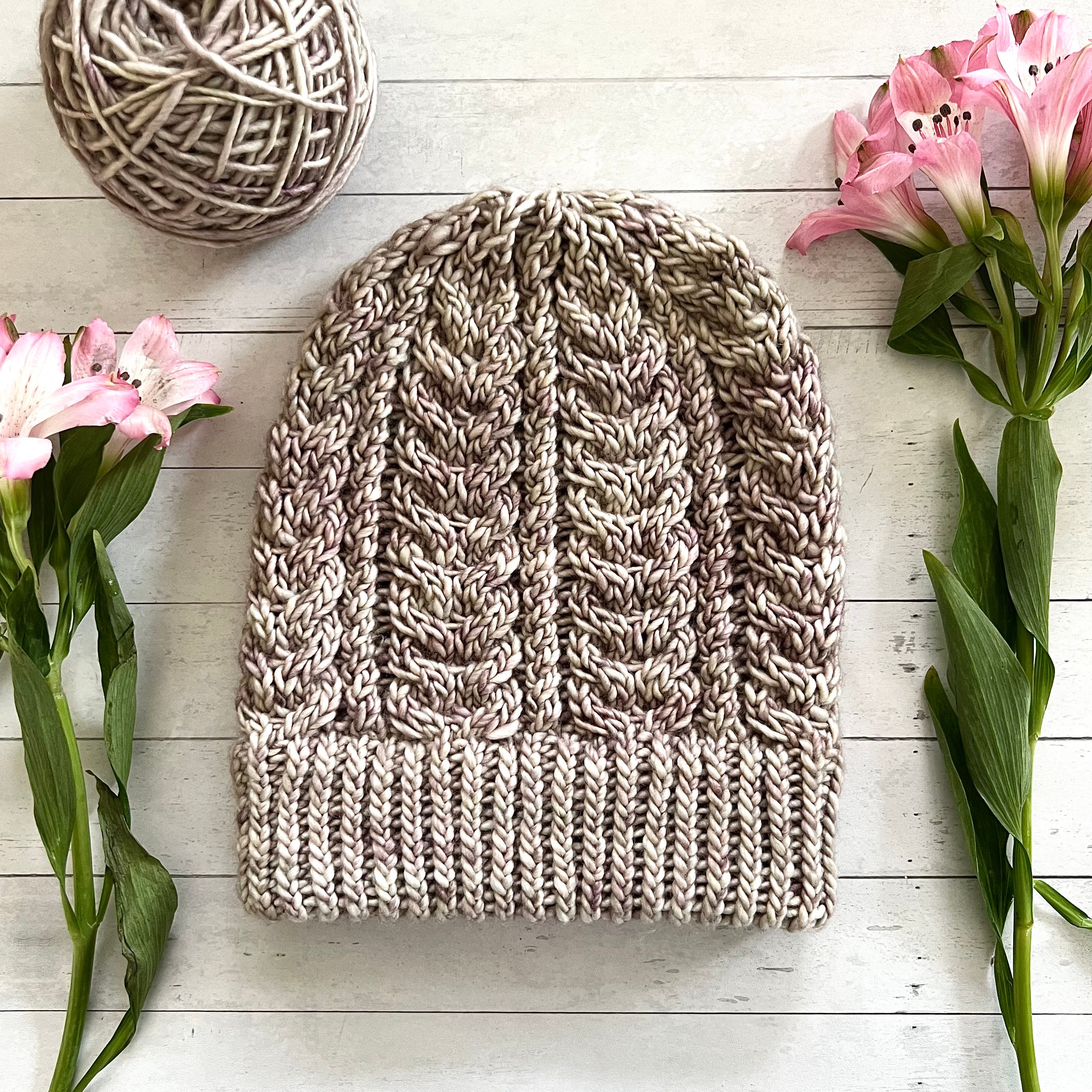 Sandpiper Beanie Knitting PATTERN - Etsy display picture 1