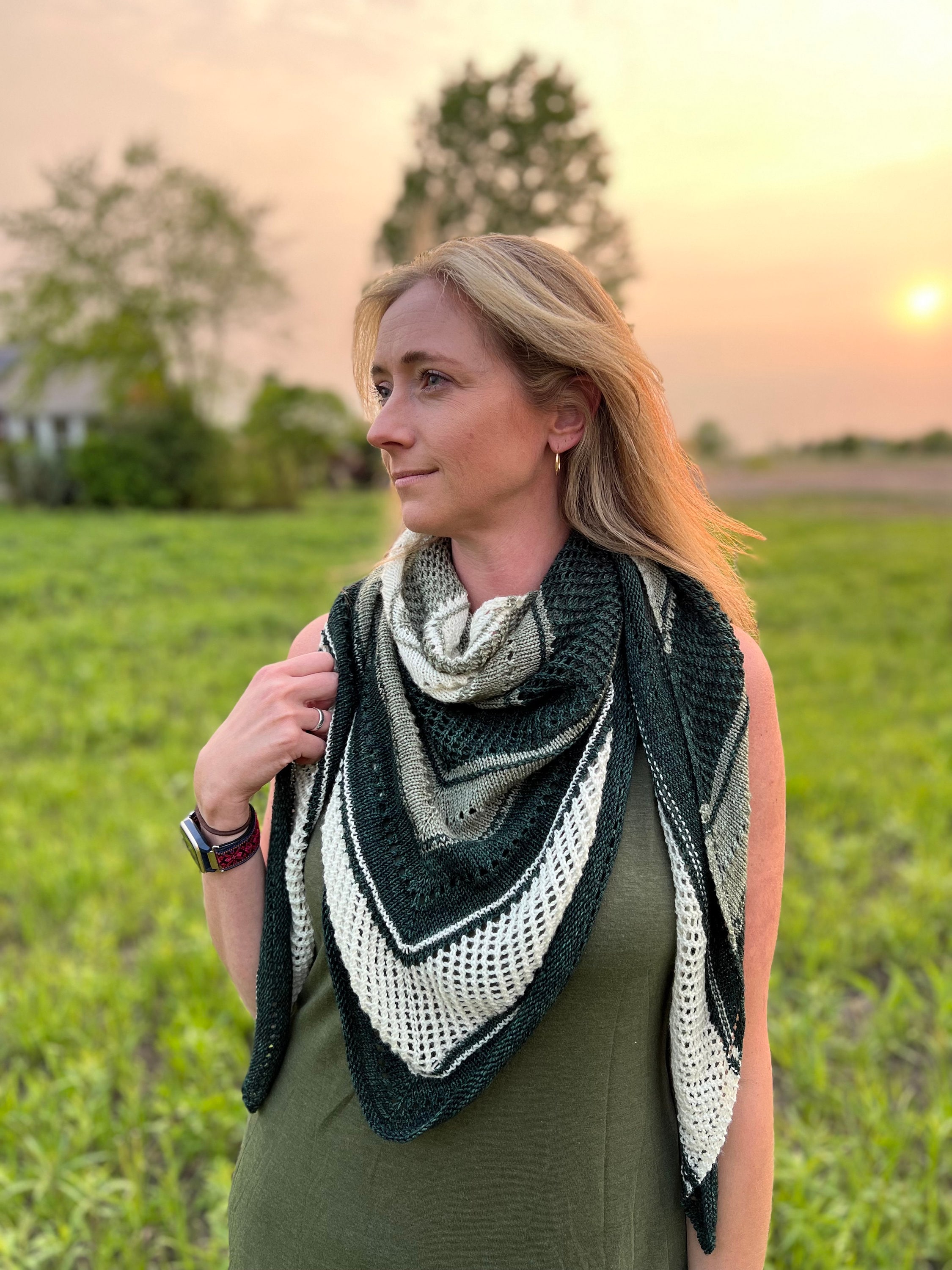 Clarity Shawl KNITTING PATTERN - Etsy