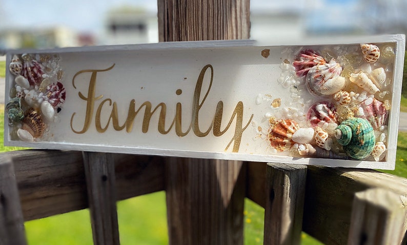 resin hanging garden signs
