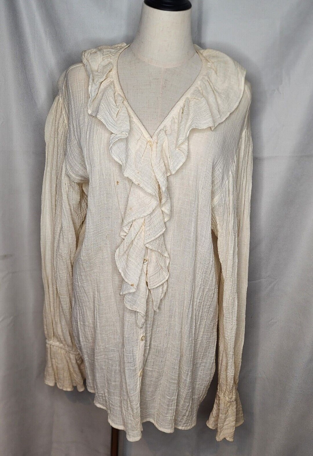 Soft Gauze Cotton Blouse