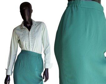 Kelly Green Career wear Skirt  US Size