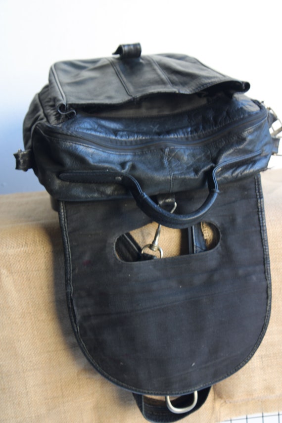 Leather Convertable Computer/accessory Bag - image 6