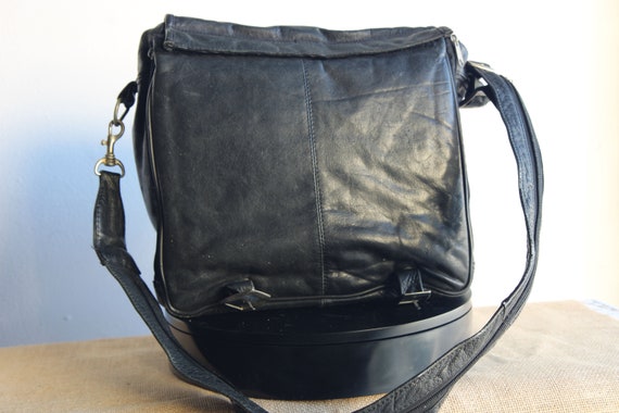 Leather Convertable Computer/accessory Bag - image 3