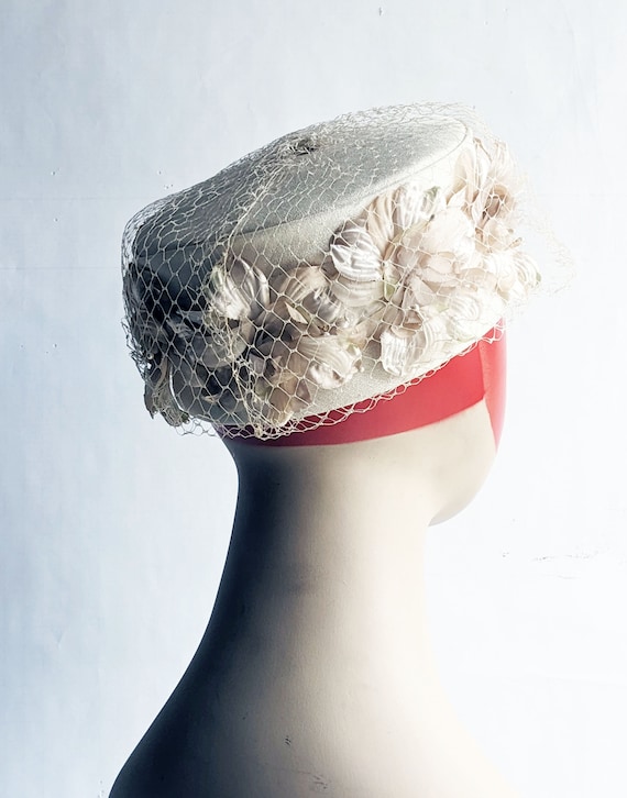 Champagne pillbox hat hotsell