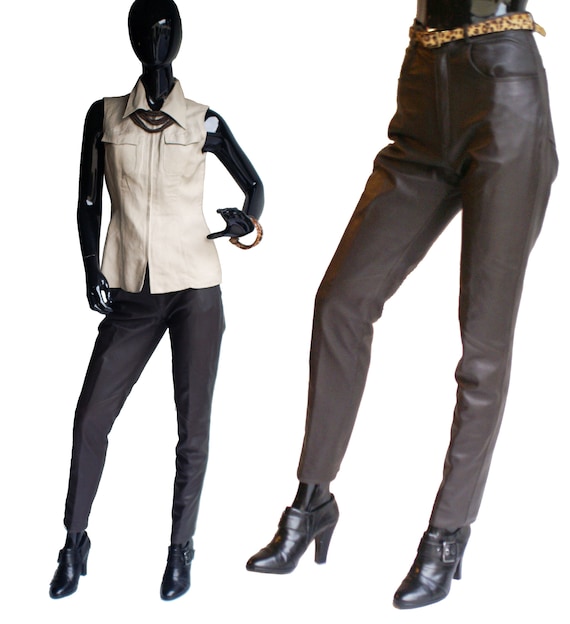 Vintage Vakko Sport  Chocolate Brown  Jean- style 