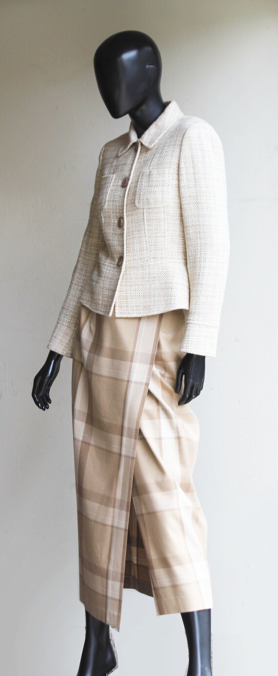 Vintage Liz Claiborne Wrap Skirt Size - image 7