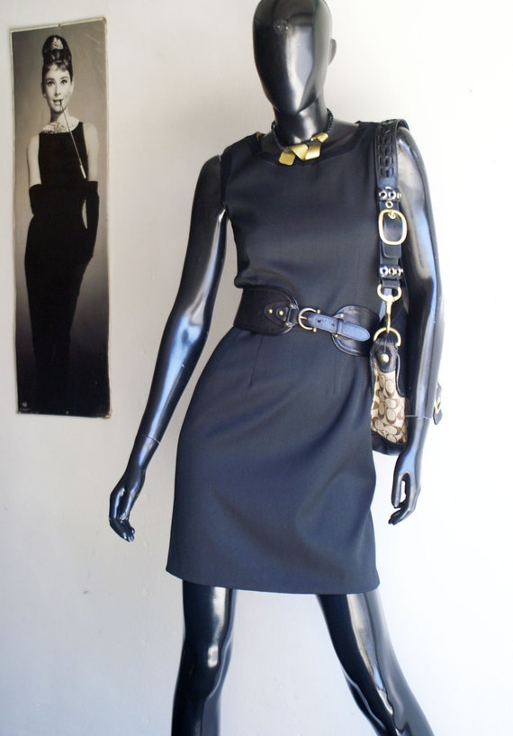 Gorgeous Vintage Little Black Dress by Alberto Bi… - image 3