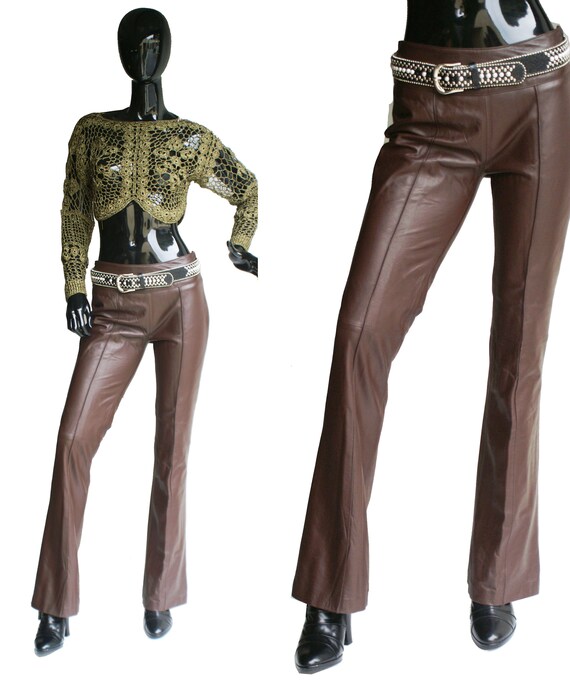 soft leather pants