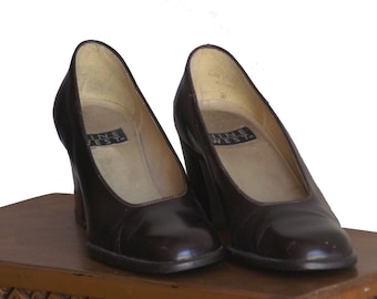 Nine West Brown Leather Shoes US Size 8M