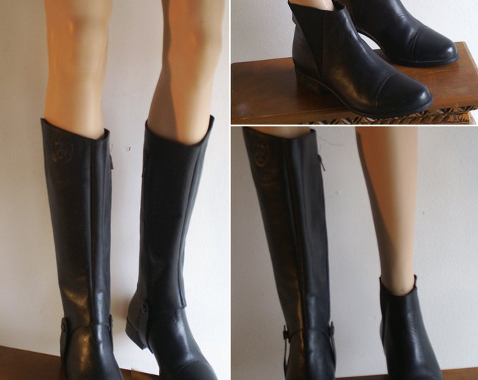 90s Ariart Boot Chaps & Ankle Boots Size 8 Etsy