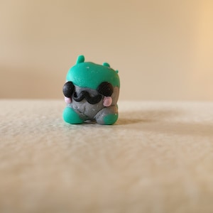 Kawaii Golem Clay figure