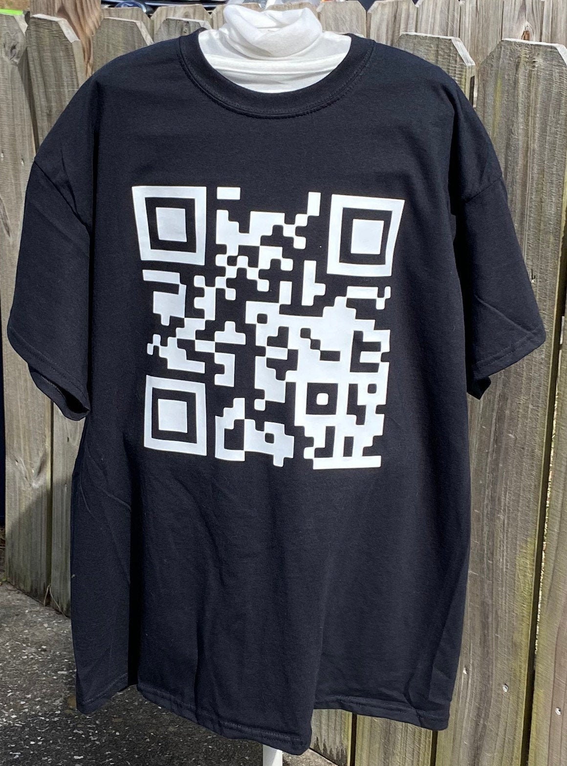 Rickroll T Shirt 100% Cotton Qr Code Astley Never Gonna Give You Up Rick  Rolled Rickrolled Rick Rolling Rickrolling Short Long - T-shirts -  AliExpress