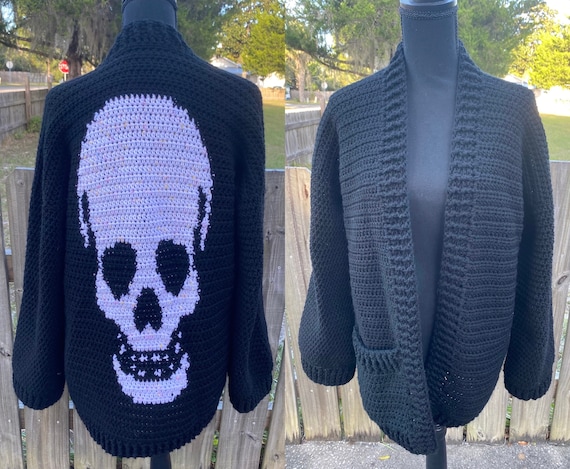Skulls sweater sale