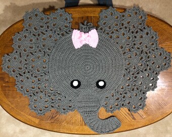 Elephant Nursery Rug