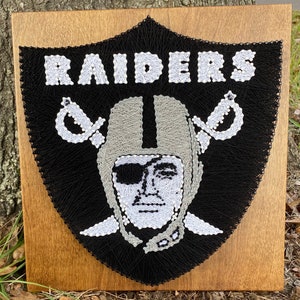 Oakland Football Team String Art Wall Hanging Wall Decor