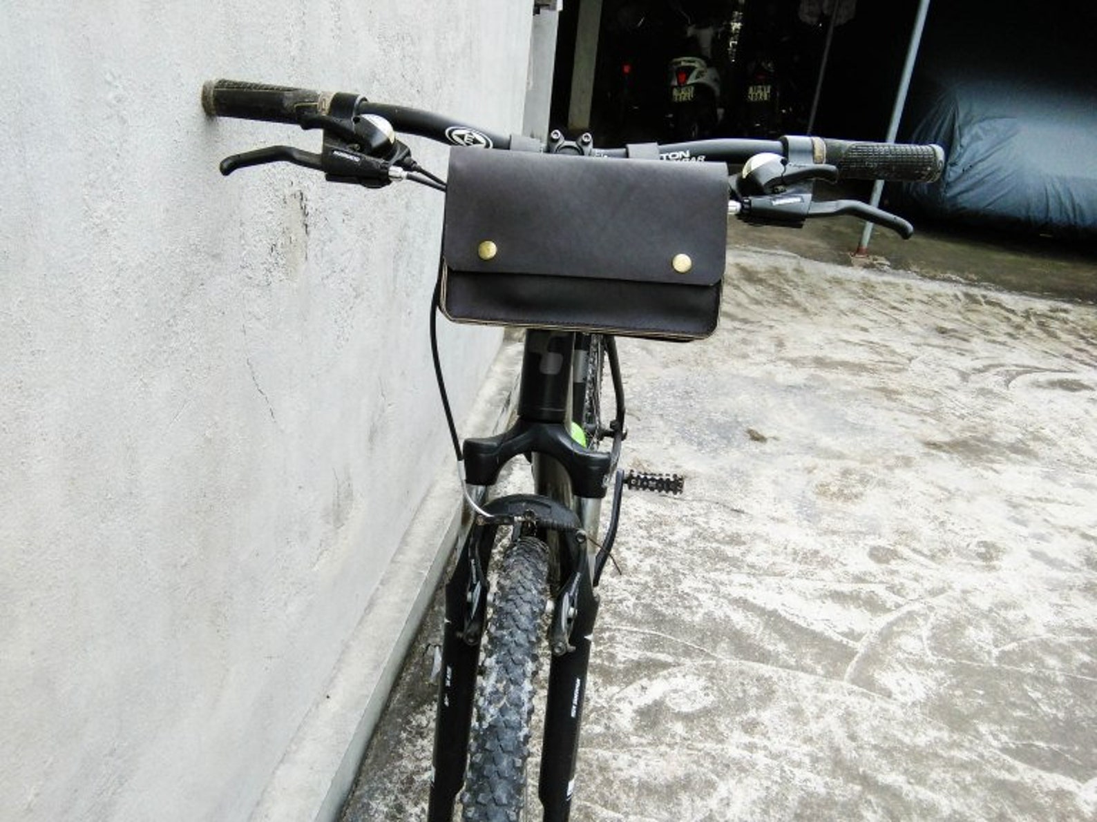 diy bikepacking saddle bag