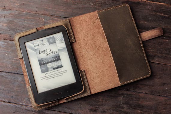 Kindle Paperwhite Case - Durable Skin-imitated Cover with Auto