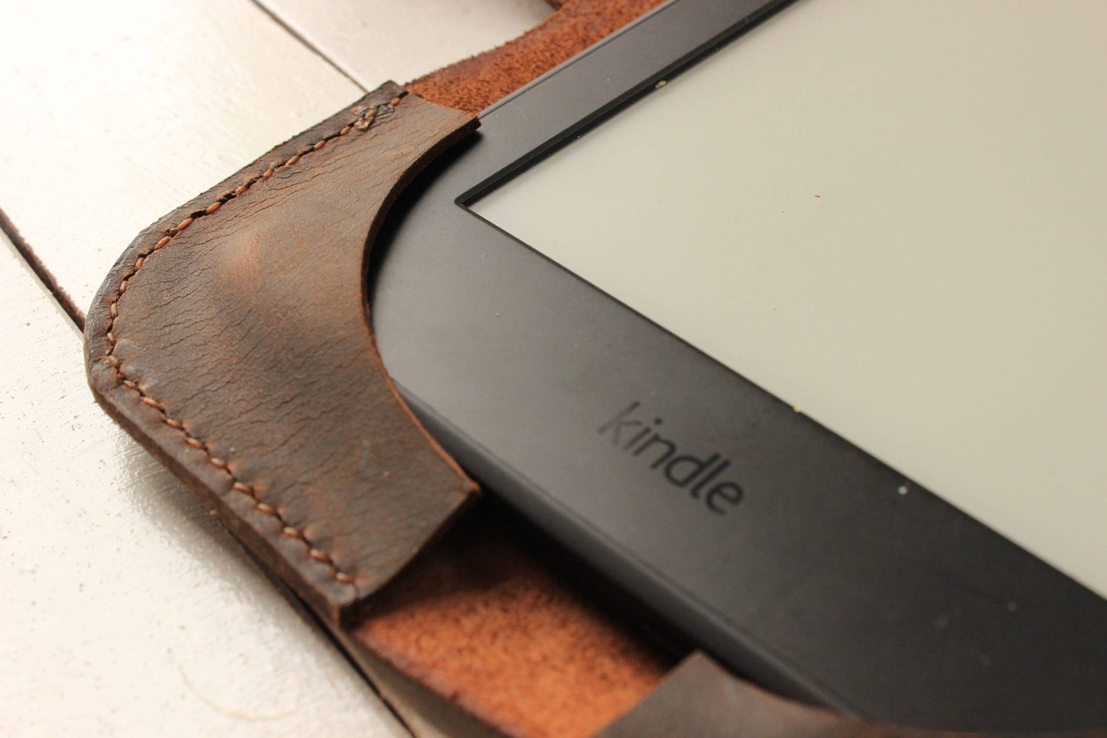 Leather Kindle Cover Kindle Cover Case Etsy