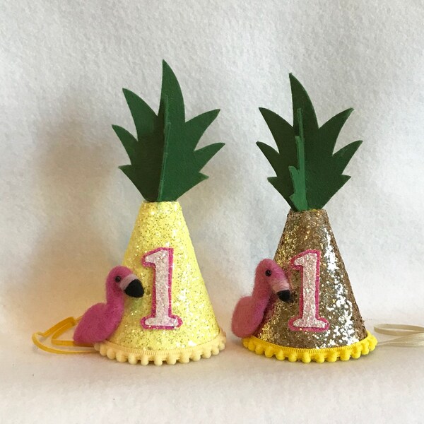 Flamingo Pineapple Birthday Etsy