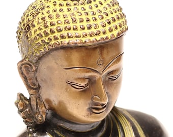Buddha Head 17cm (6.7") 1.5kg - Handmade Buddha head