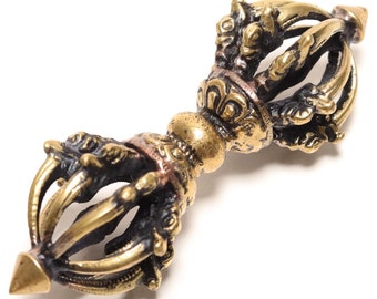 Tibetan Dorje Vajra 12cm (4.7") - Authentic Tibetan Dorge