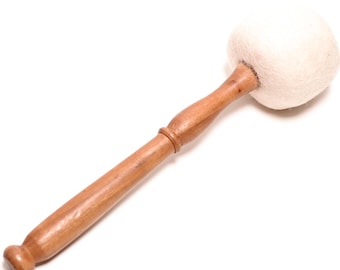 Felt mallet for singing bowl
