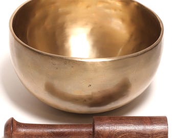 Ciotola tibetana da 15 cm - Ciotola tibetana da 7 metalli - Autentica ciotola tibetana da 7 metalli da 5,9" - Ciotola per la guarigione del suono