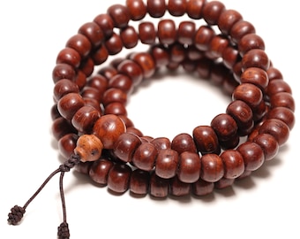 III MONK Mala III Mala 108 Bodhi seed beads - Genuine Buddha Eye - Authentic Bodhichitta mala