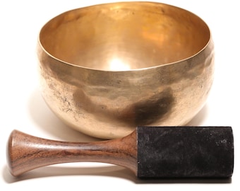 Tibetan Bowl of Ancient Tradition 15cm | Handcrafted Singing Bowl Nepal | Ancient Tibetan Singing Bowl 6.1" | Handcrafted Sound Healing Bowl
